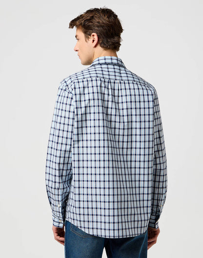 Koszula Wrangler Regular Pocket Blue