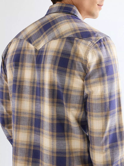 Koszula Wrangler Regular Western Indigo