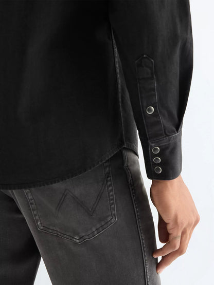 Koszula Wrangler Rinse Black