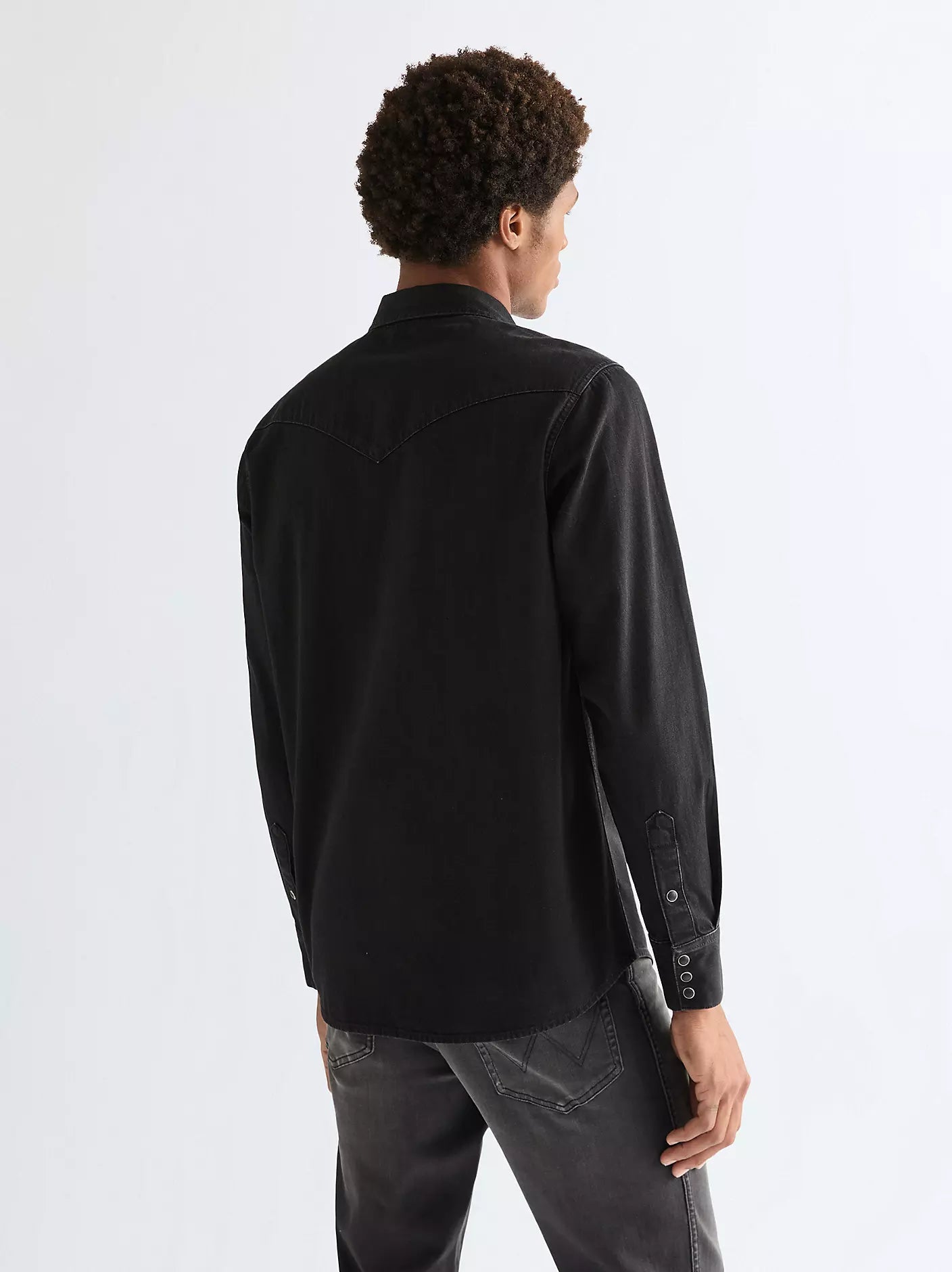 Koszula Wrangler Rinse Black