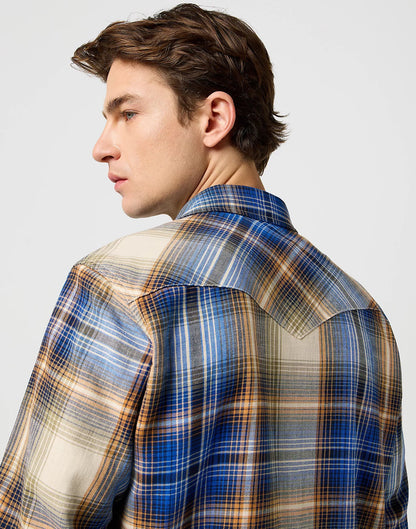 Koszula Wrangler Western Indigo