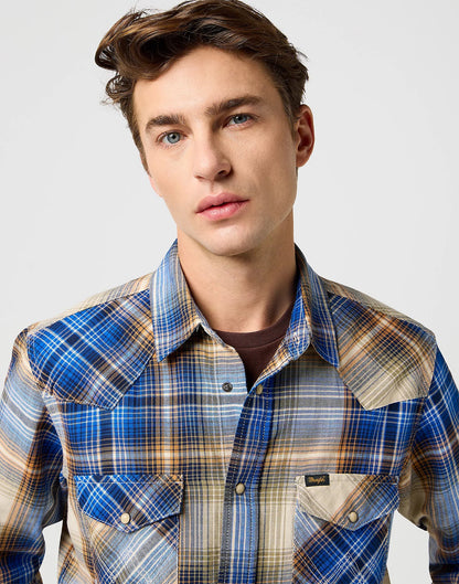 Koszula Wrangler Western Indigo