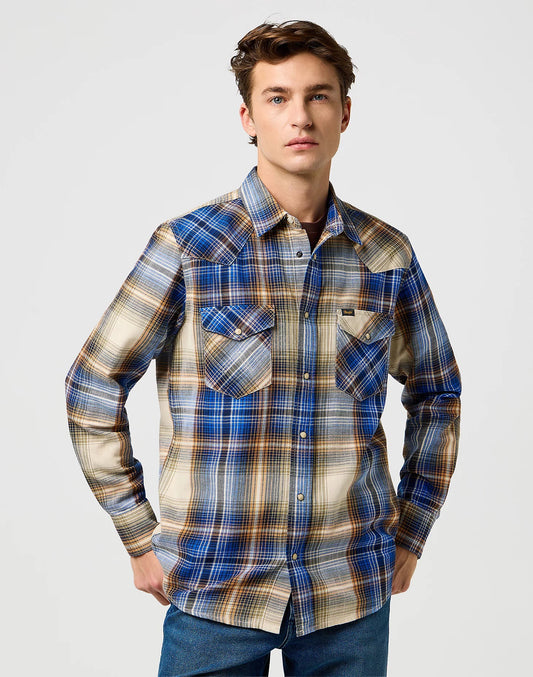 Koszula Wrangler Western Indigo