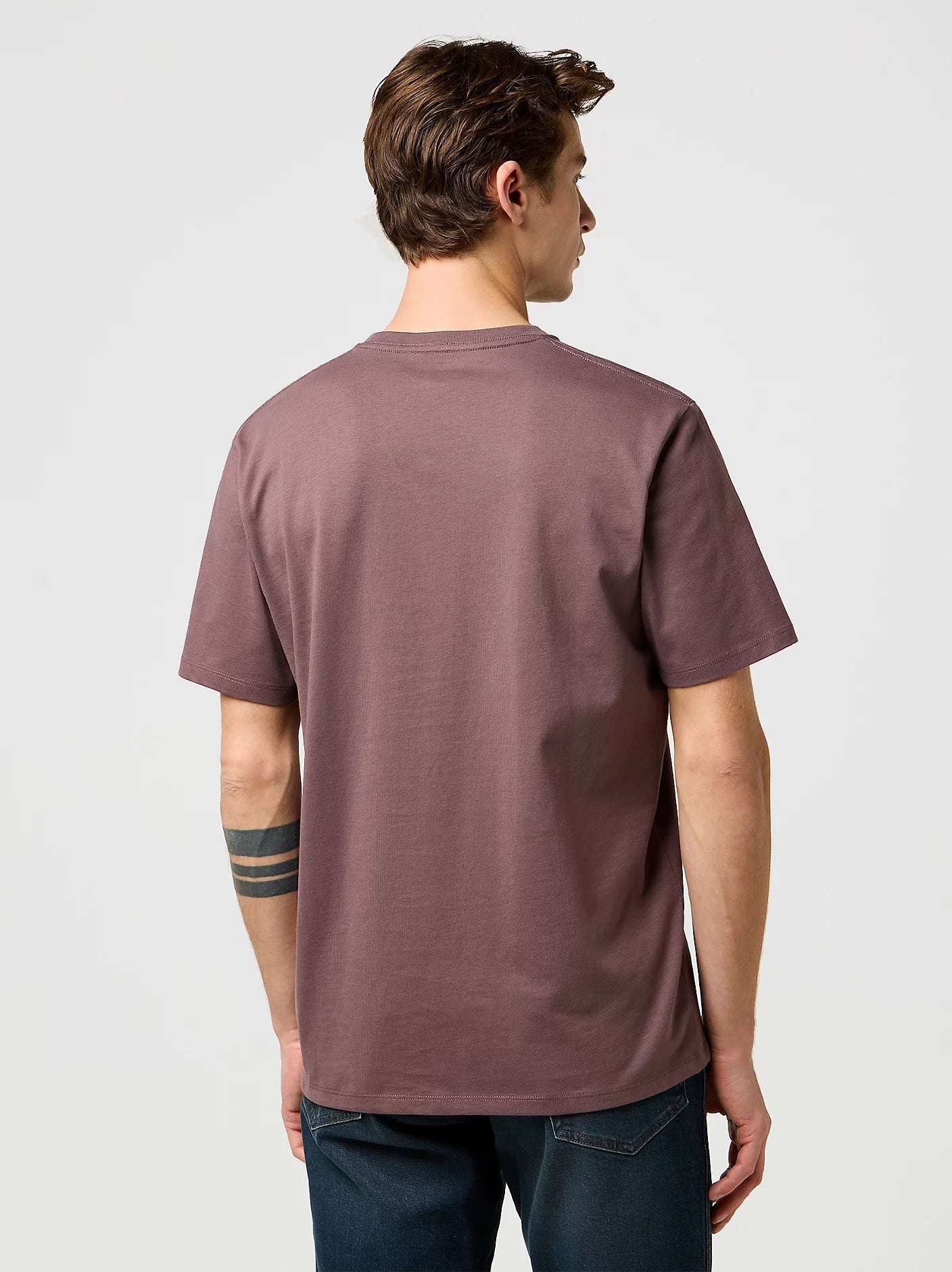 Koszulka męska Wrangler  Small Graphic Tee Peppercorn