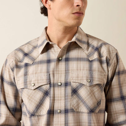 Męska Koszula Ariat Western Retro Hudde Fitted Snap Shirt
