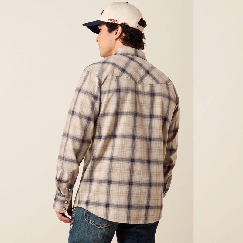 Męska Koszula Ariat Western Retro Hudde Fitted Snap Shirt