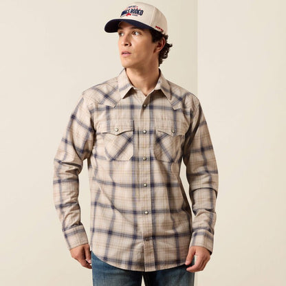 Męska Koszula Ariat Western Retro Hudde Fitted Snap Shirt