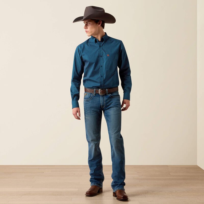 Męska Koszula Kowbojska Ariat Claude Fitted Western Shirt