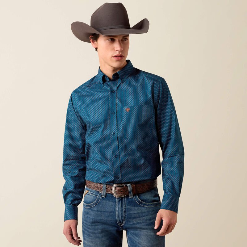 Męska Koszula Kowbojska Ariat Claude Fitted Western Shirt