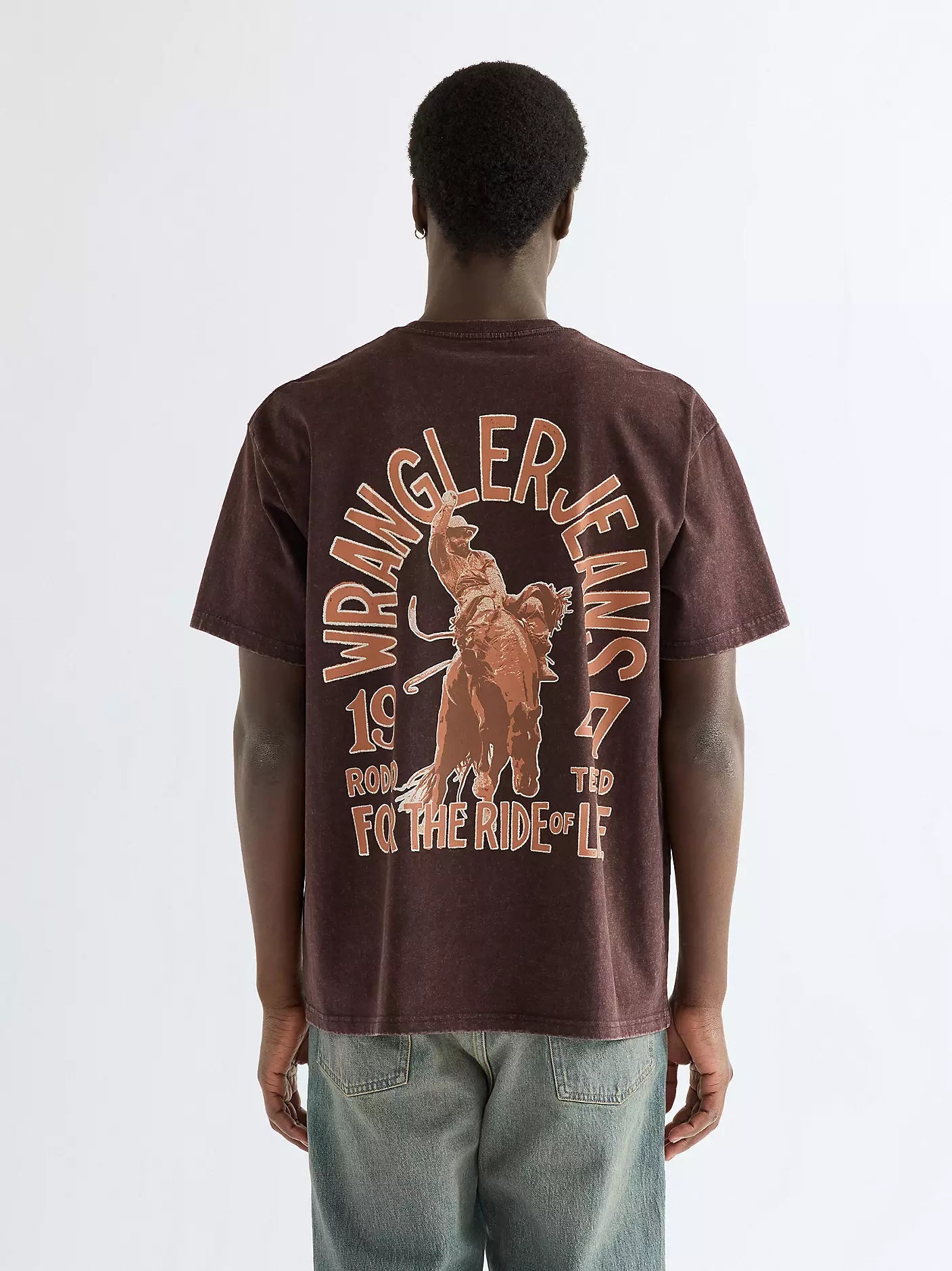 T-shirt Vintage Brown Tee