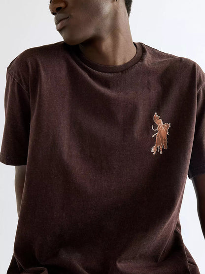 T-shirt Vintage Brown Tee