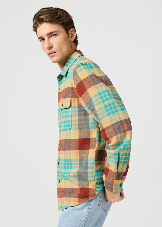 Wrangler® Long Sleeve Utility Shirt