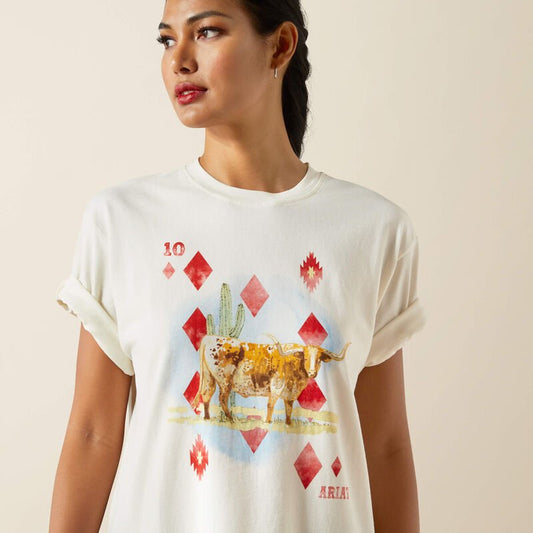 Koszulka Ariat Aces Papyrus