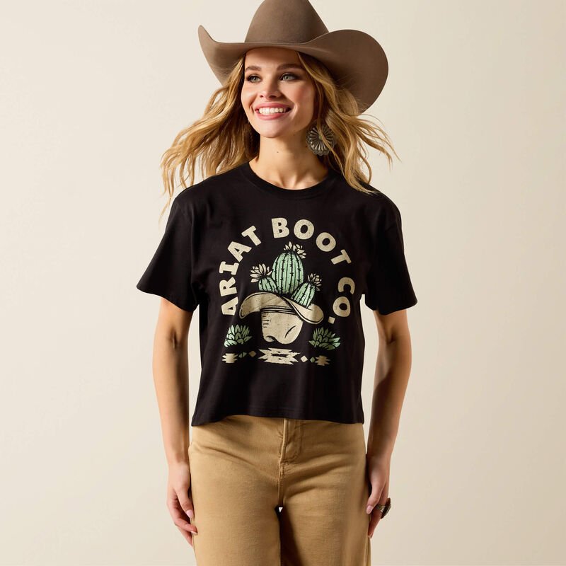 Koszulka Ariat Ariat Cacti Cowboy Hat