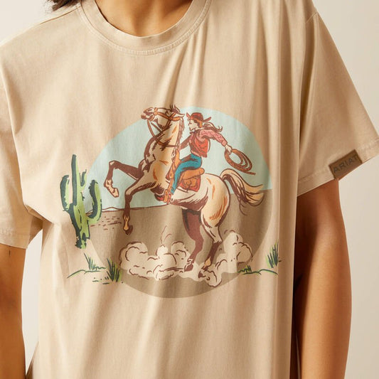 Koszulka Ariat Ride On  Mineral Wash