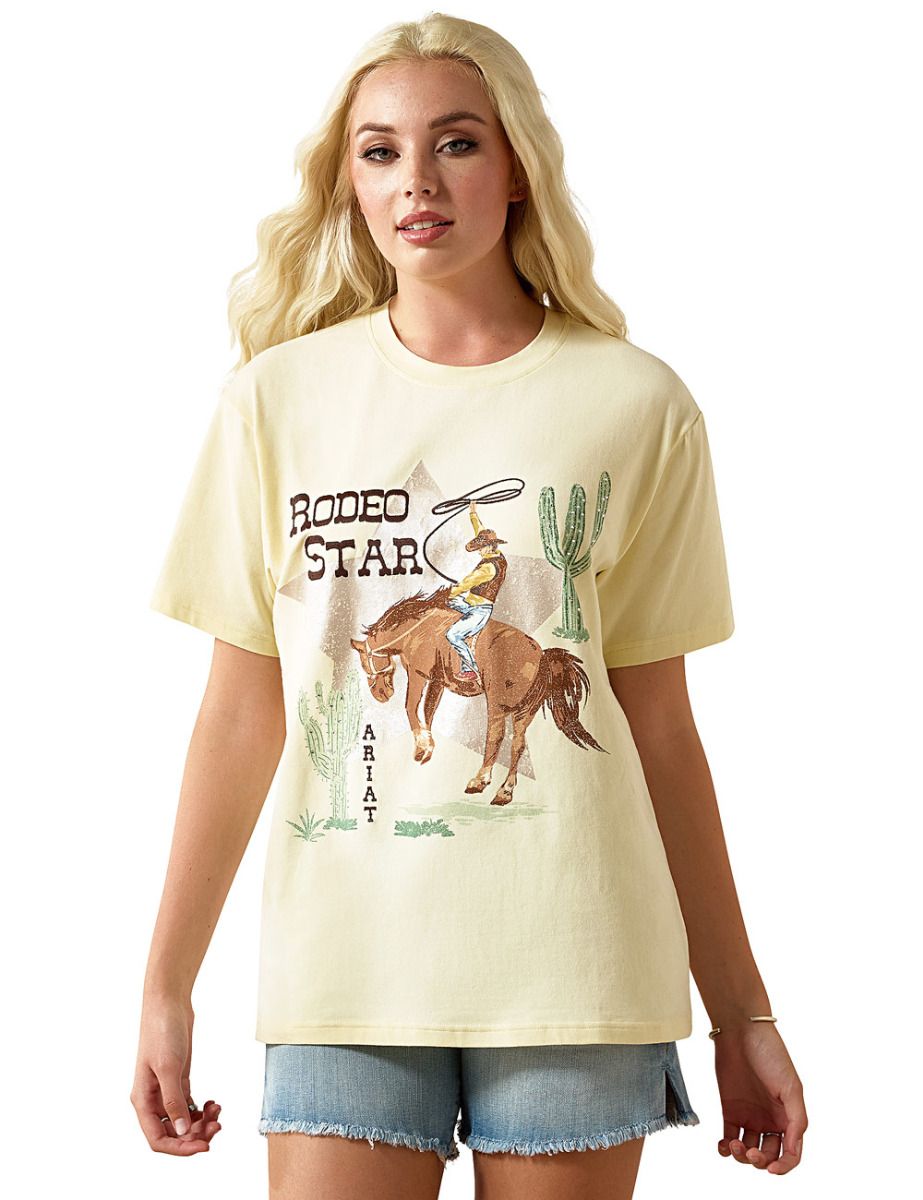 Koszulka damska Ariat Rodeo Star Boyfriend