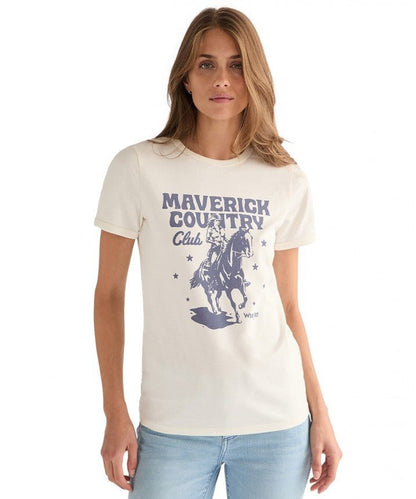 Koszulka Wrangler Maverick Country -Worn White