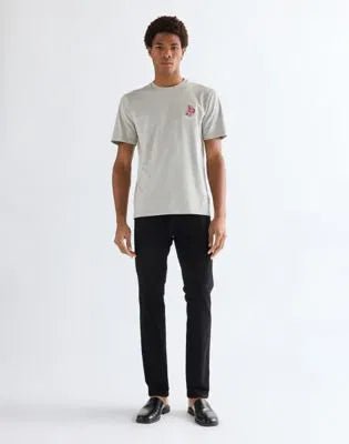 Koszulka Wrangler Regular Embroidery Tee Mid Grey