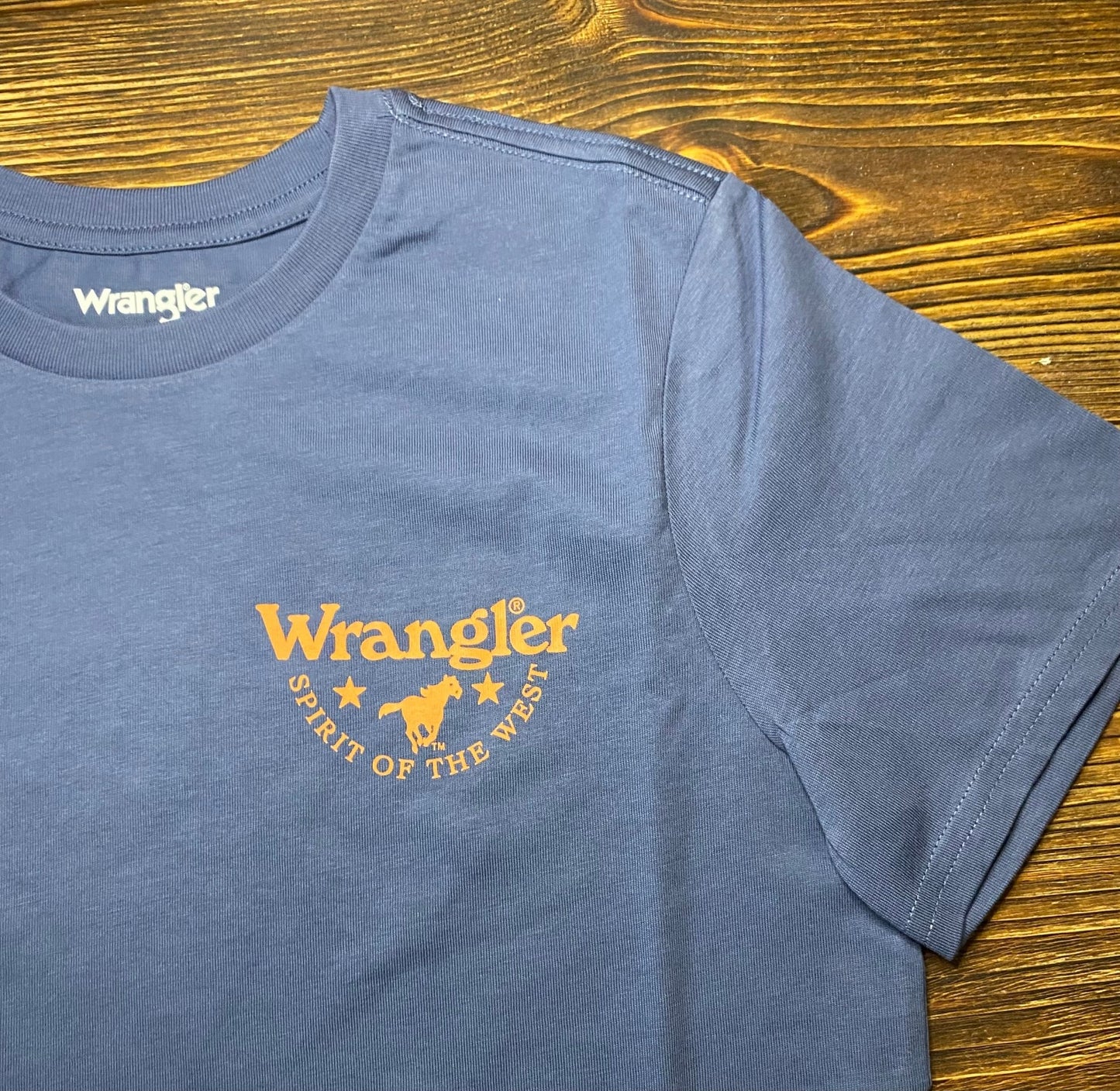 Wrangler REGULAR TEE VINTAGE INDIGO