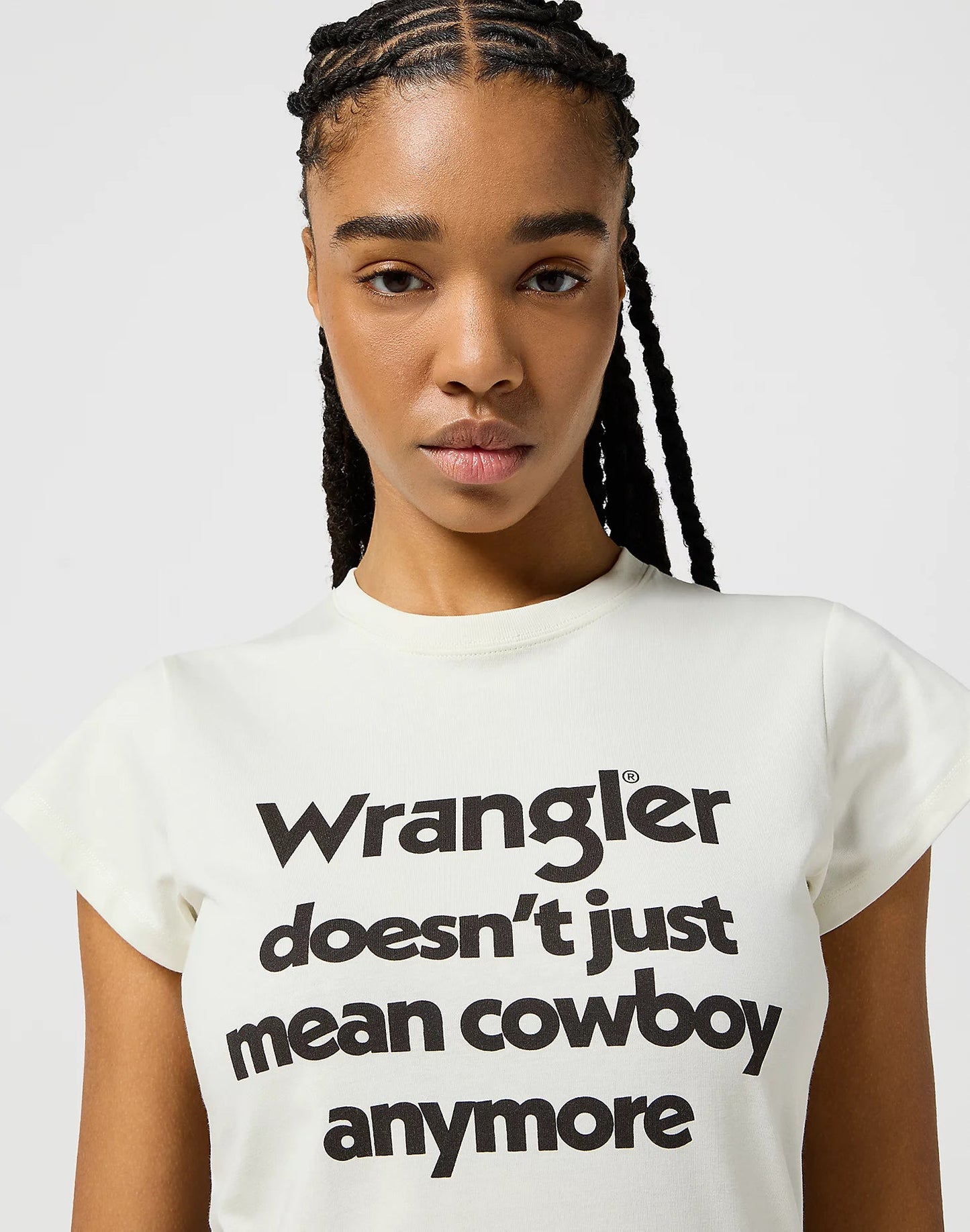 Wrangler SHRUNKEN BAND TEE IN VINTAGE