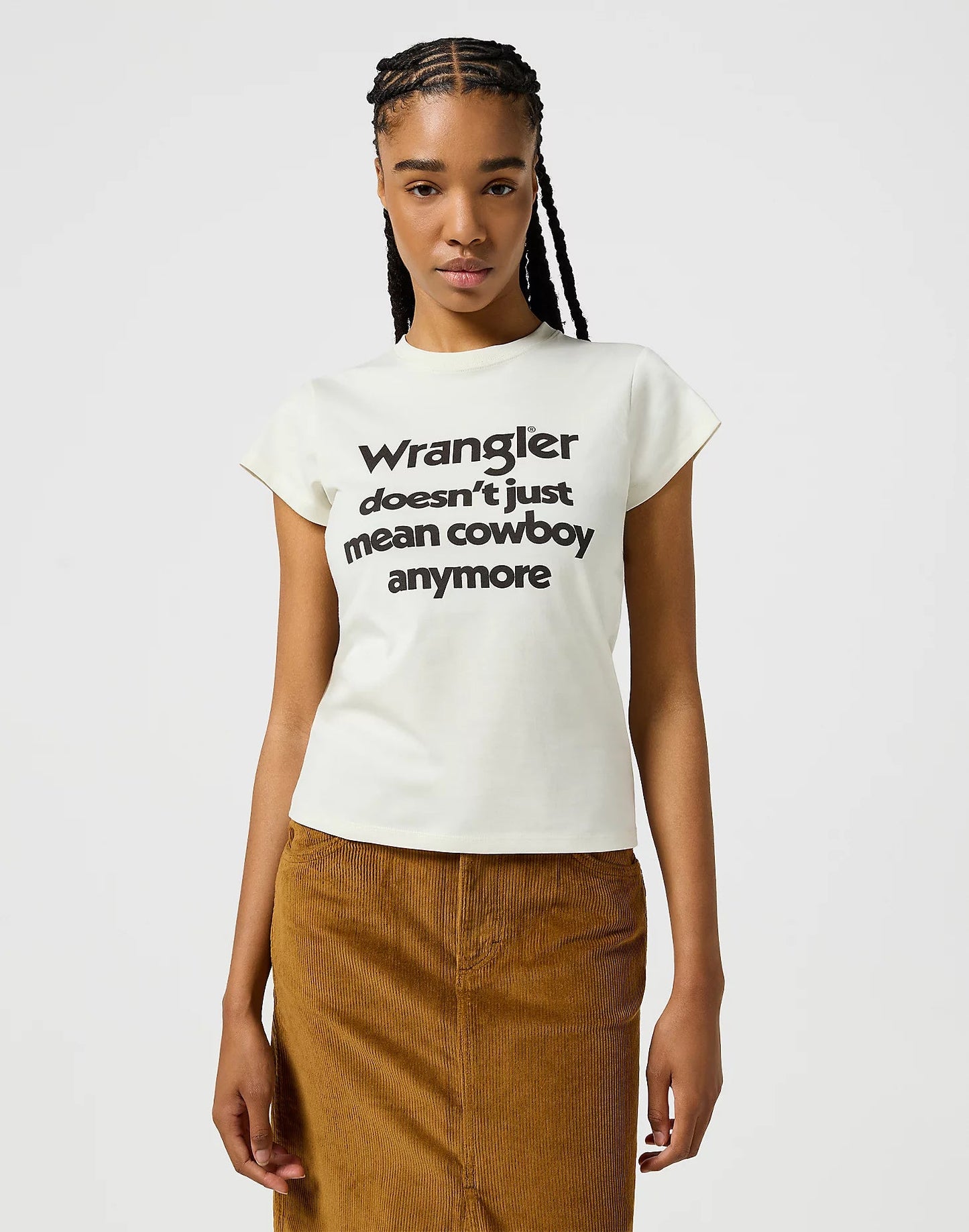 Wrangler SHRUNKEN BAND TEE IN VINTAGE