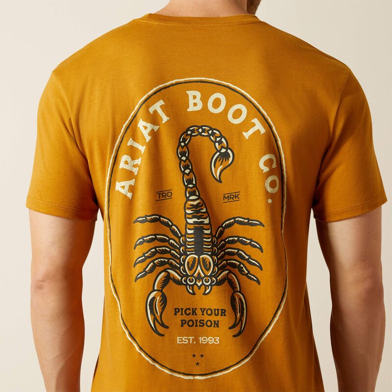 Koszulka Męska Ariat Scorpion Seal