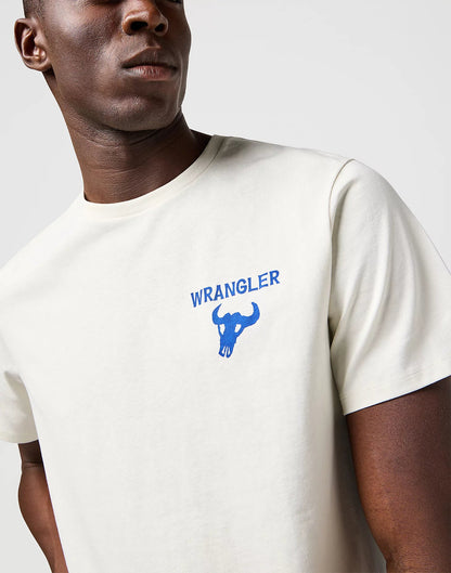 Koszulka męska Wrangler Graphic Tee- Vintage White