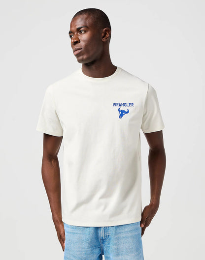 Koszulka męska Wrangler Graphic Tee- Vintage White