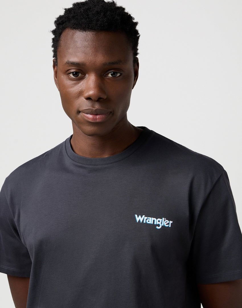 Koszulka męska Wrangler Vintage Tee Faded Black