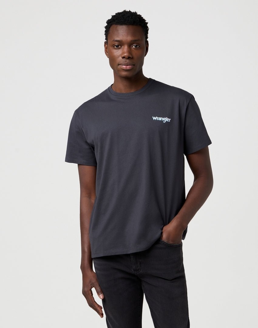 Koszulka męska Wrangler Vintage Tee Faded Black