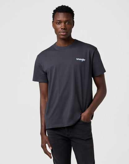 Koszulka męska Wrangler Vintage Tee Faded Black