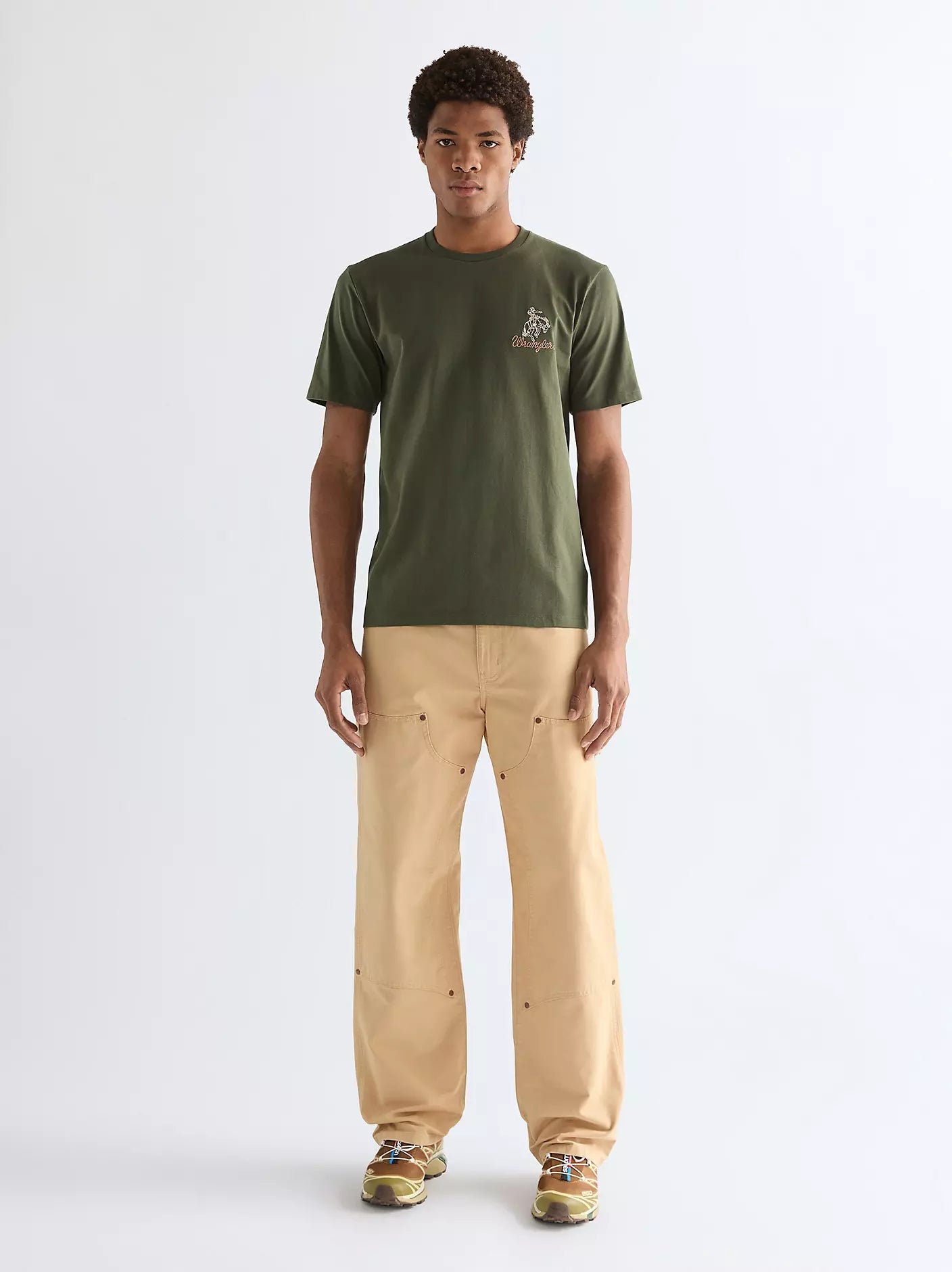 Koszulka Wrangler Regular Embroidery Deep Depths