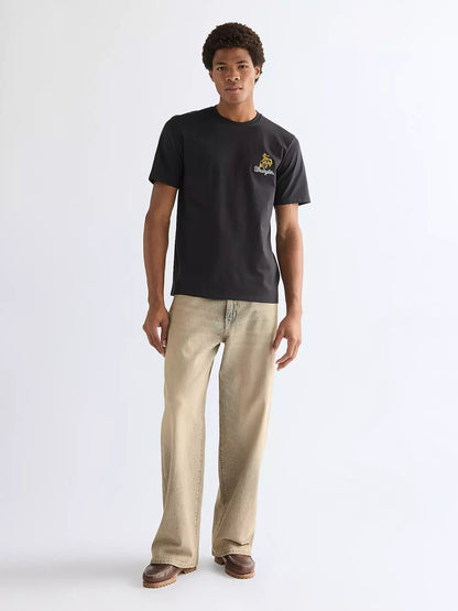 Koszulka Wrangler Regular Embroidery Tee - Black