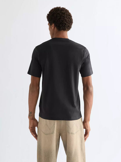 Koszulka Wrangler Regular Embroidery Tee - Black