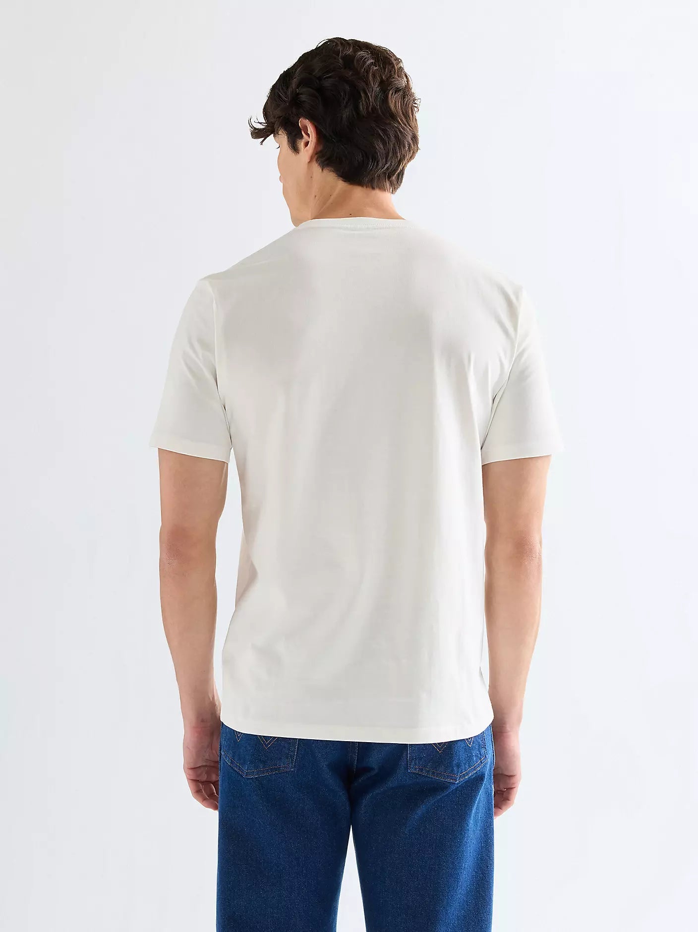 Koszulka Wrangler Regular Embroidery Tee - Worn White