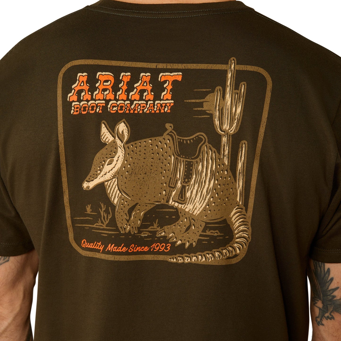 T-shirt męski Ariat Armadillo on a Half Shell