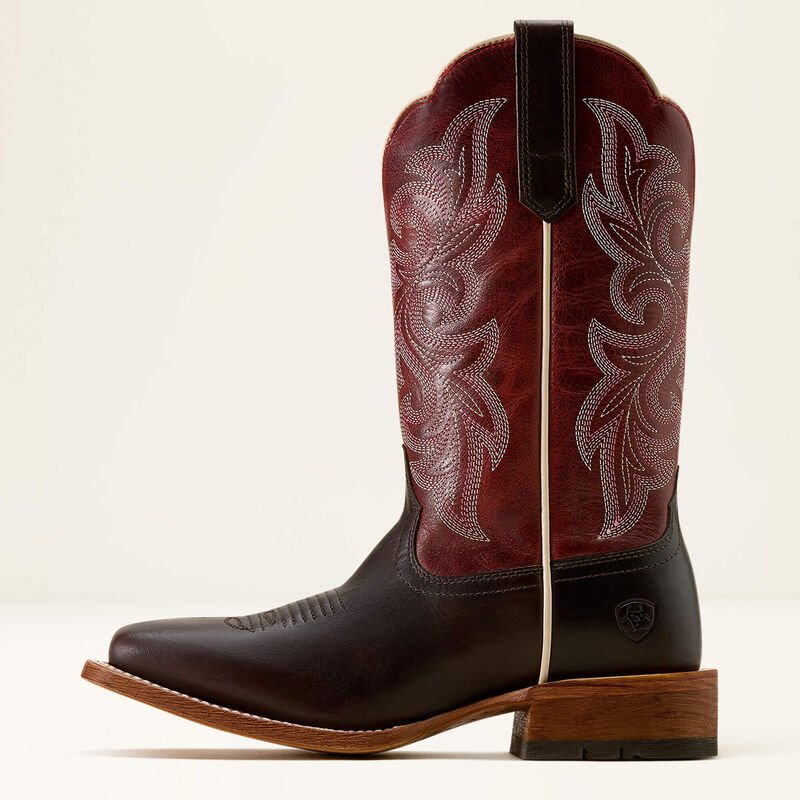 Kowbojki damskie Ariat County Lane CHOCOLATE