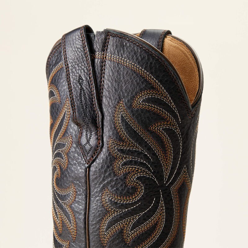 Kowbojki damskie Ariat Heritage J Toe Black Deertan