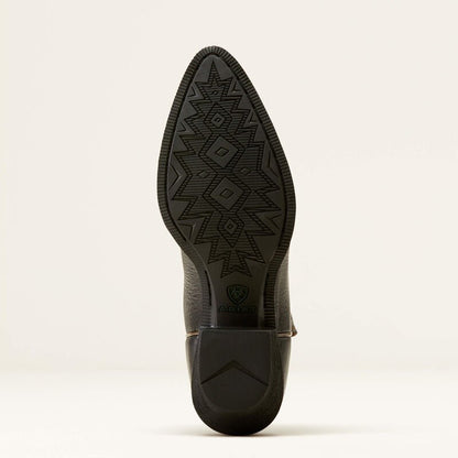 Kowbojki damskie Ariat Heritage J Toe Black Deertan