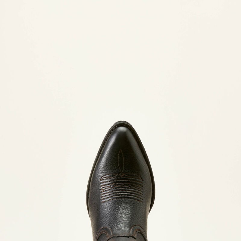 Kowbojki damskie Ariat Heritage J Toe Black Deertan