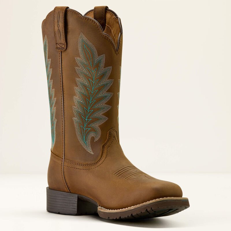 Kowbojki damskie Ariat Hybrid Rancher Waterproof Insulated Wide Square Toe