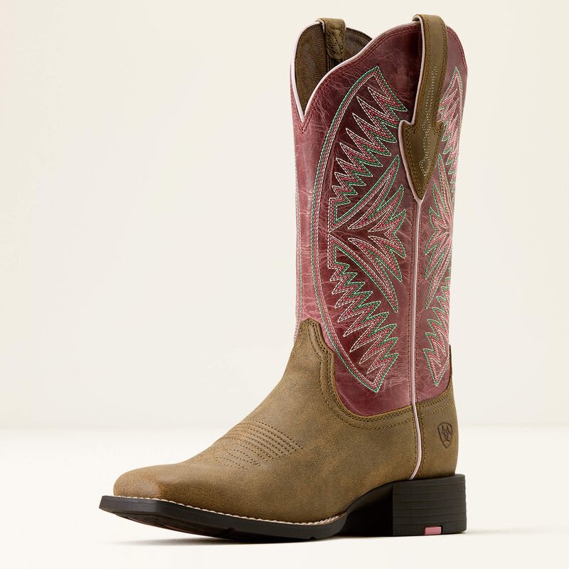 Kowbojki damskie Ariat Round Up Ruidoso Wide Square Toe