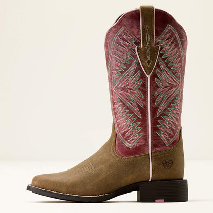 Kowbojki damskie Ariat Round Up Ruidoso Wide Square Toe