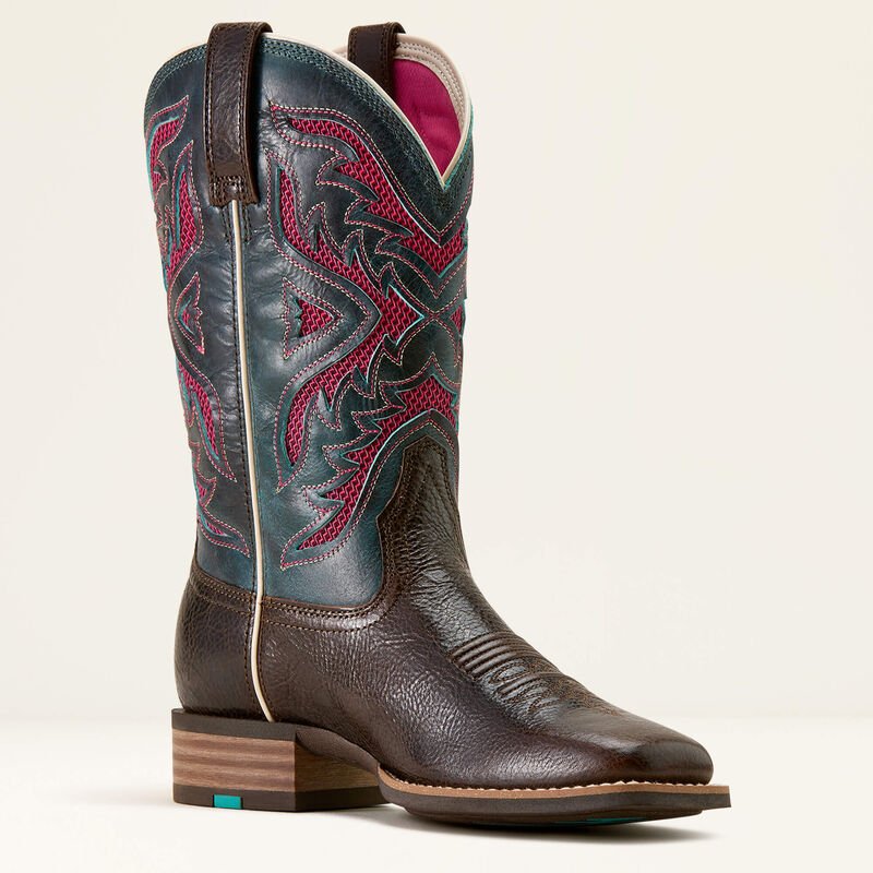Kowbojki damskie Ariat San Angelo VentTEK 360 Wide Square Toe