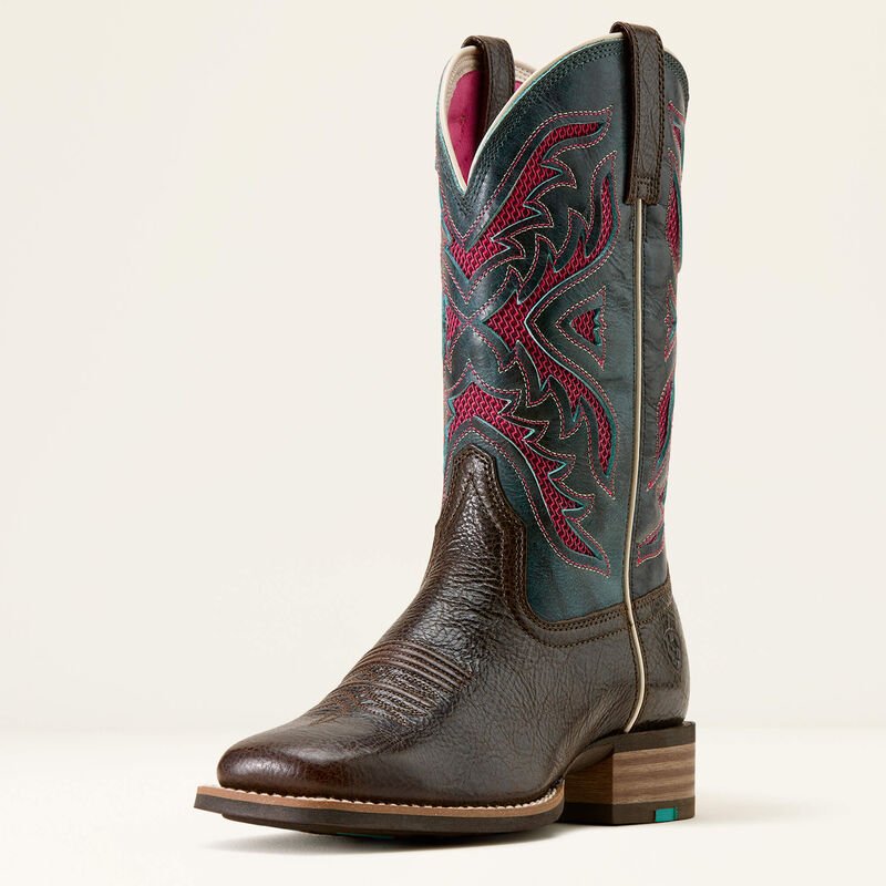 Kowbojki damskie Ariat San Angelo VentTEK 360 Wide Square Toe