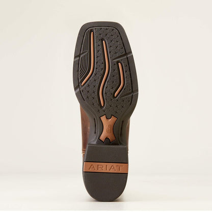 Kowbojki damskie Round Up Wide Square Toe Arizona Brown