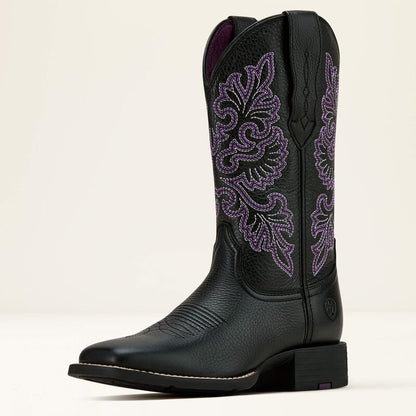 Kowbojki damskie Round Up Wide Square Toe StretchFit
