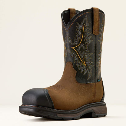 Ariat WorkHog XT Waterproof Wide Square Toe Carbon