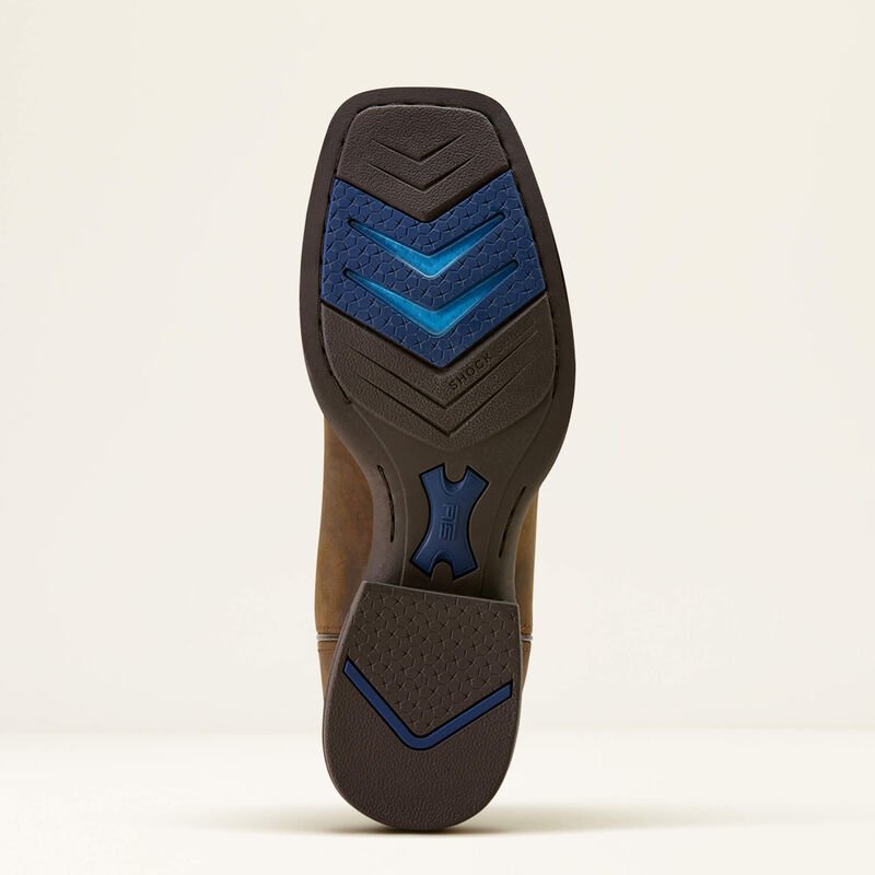 Kowbojki męskie Ariat Brush Creek Wide Square Toe-  TAN|SMOKEY TAUPE