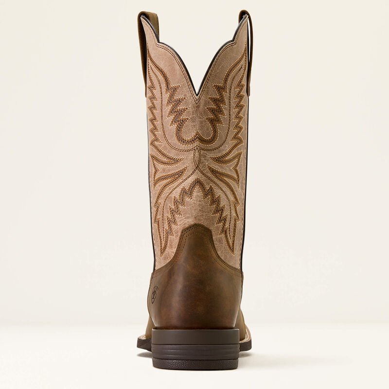 Kowbojki męskie Ariat Brush Creek Wide Square Toe-  TAN|SMOKEY TAUPE